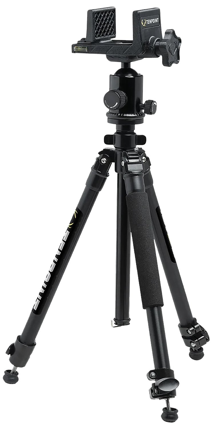 Buy Tenpoint HCA038 Axis Tripod Black with Compass and Carry Bag online