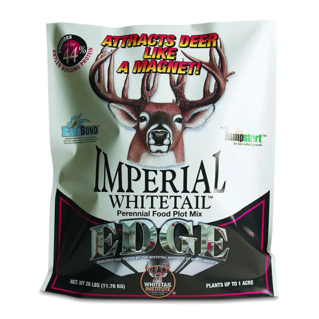 Whitetail Institute EDG6.5 Imperial Seed Edge Forage Blend 6.5 lb, 44% Protein - Whitetail Institute