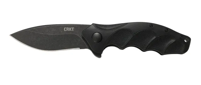 CRKT K221KKP Foresight 3.53" Drop Point Blade Black GRN Handle - Columbia River Knife & Tool