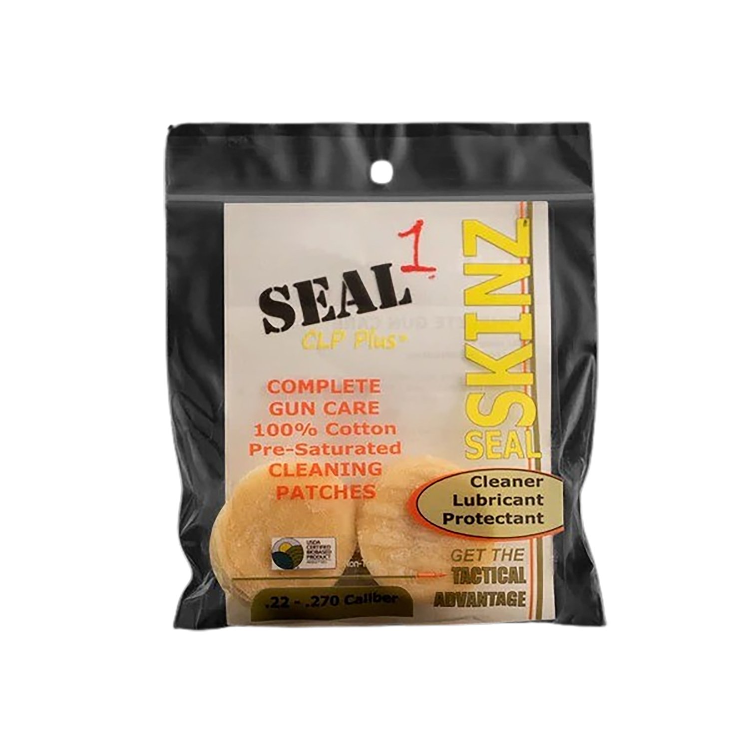 Buy Seal 1 SS-10 Seal SKINZ Cleaning Patches 270-30 Cal 1.75" Cotton online