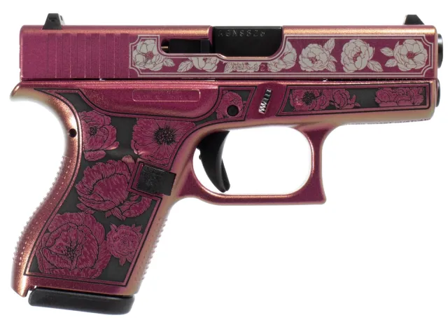 SHARK COAST G42 FLOWER PSTL 380ACP 6RD 3.25" - Shark Coast Tactical for sale at Smoke Wagon Firearms