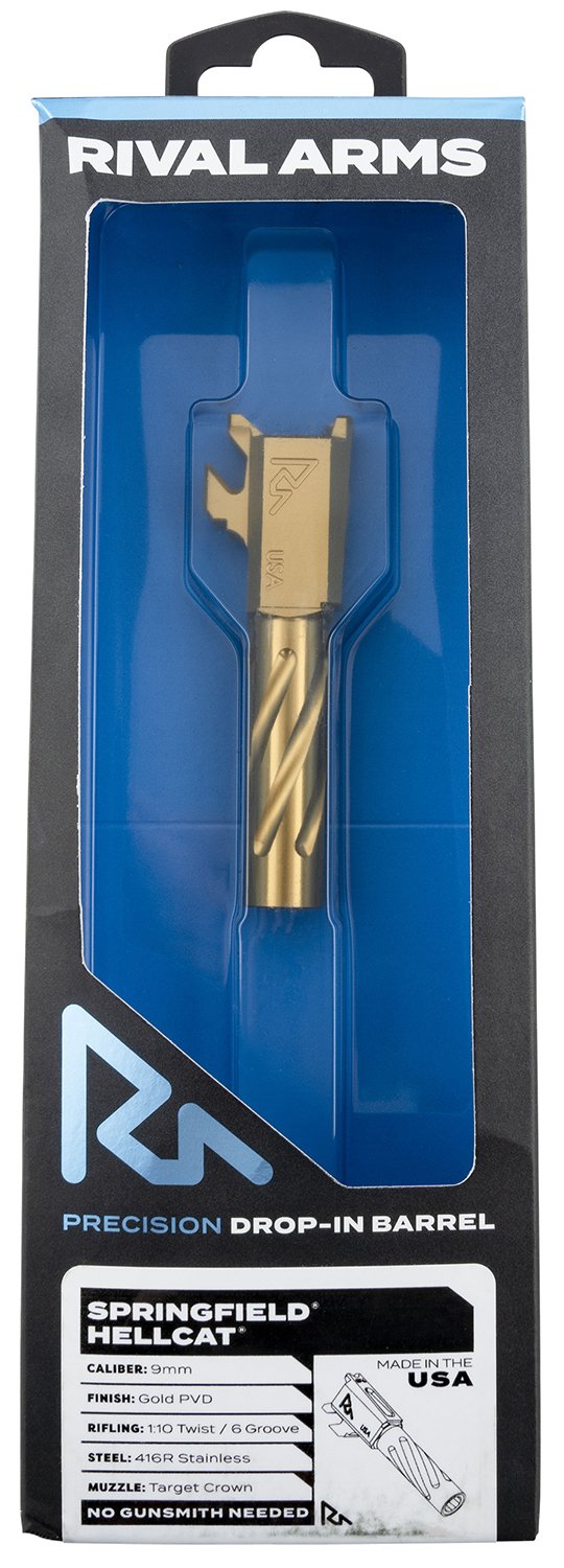 Buy Rival Arms RA-RA20H101E Springfield Hellcat 9mm Gold PVD Barrel online