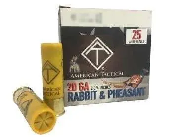 American Tactical ATIACL20G5C 20GA 250Rd Game Load