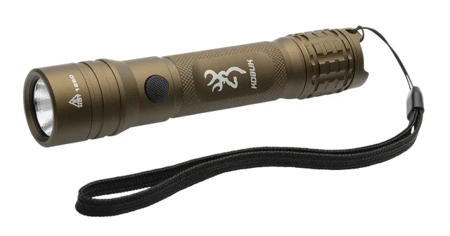 Browning 3711260 Kobuk Flashlight Burnt Bronze 2000 Lumens Nichia LED - Browning - 15/2000 LUMENS