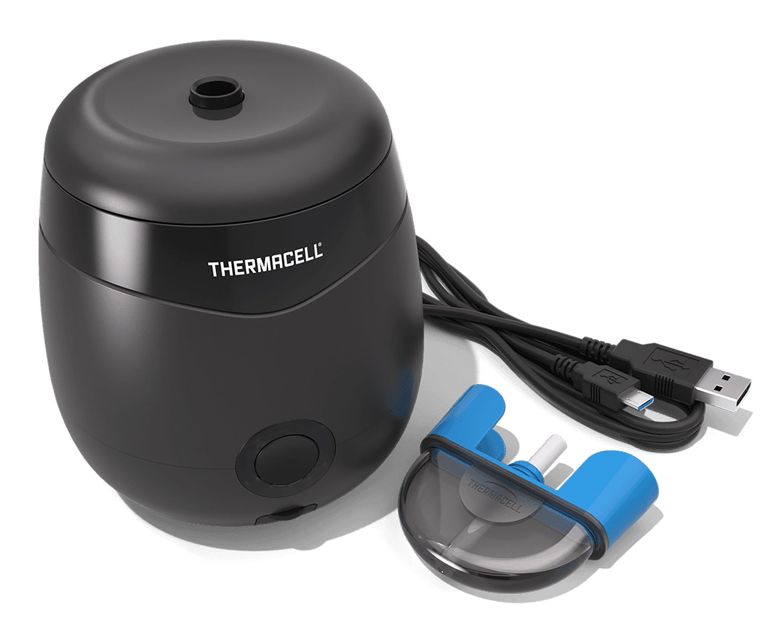 Thermacell E55X Rechargeable Charcoal Gray 20ft 12hr Runtime - THER