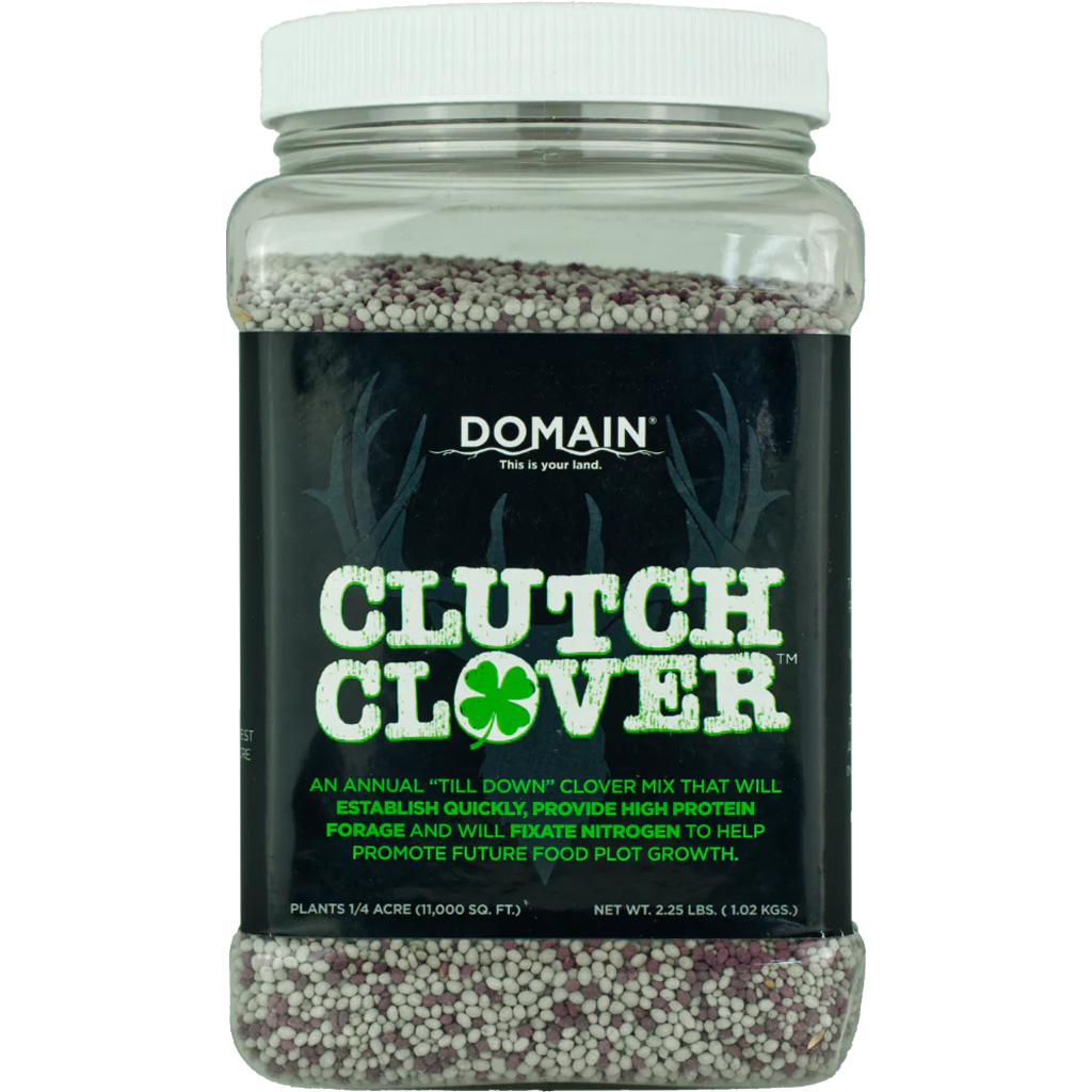 Domain Clutch Clover Seed 1/4 Acre Nitrogen-Fixing Cover-Crop Mix - Domain