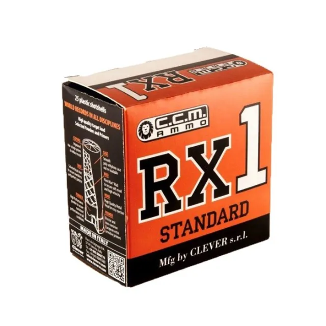 Clever CMRX112L75 12GA 2-3/4" 1-1/8oz #7.5 Trap Target Ammo