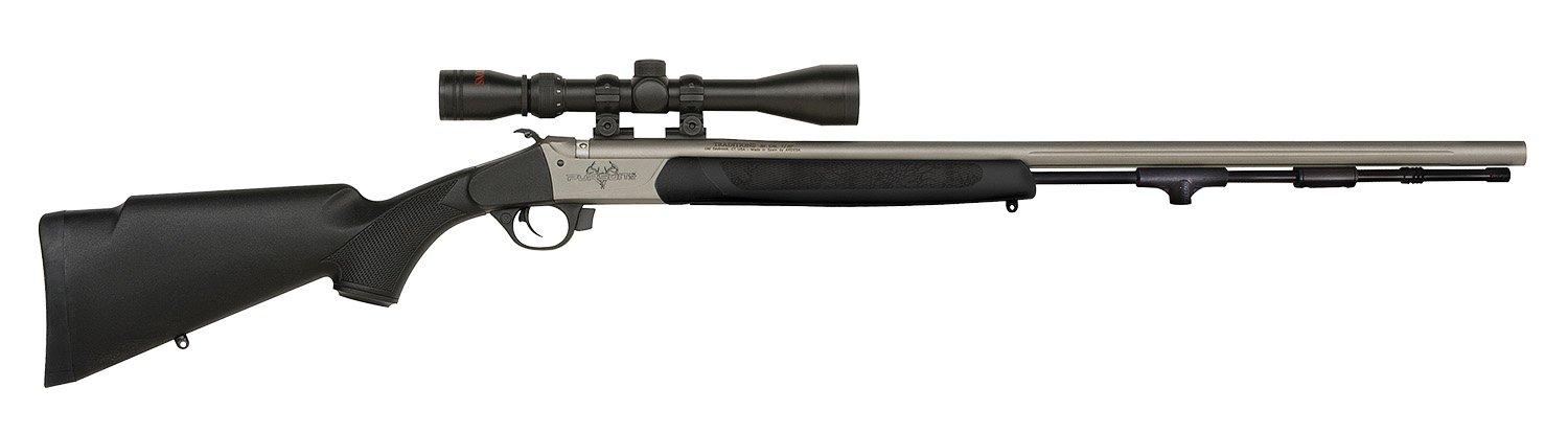 Traditions Pursuit XT 50 Caliber 26 in Chromoly CeraKote Black Synthetic - Traditions Performance Firearms - 50 Caliber