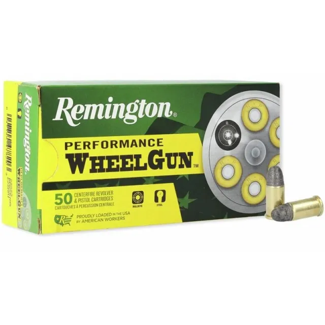 Remington Performance Wheelgun Cartridges 32 S&W 88gr Lead RN 50rd Ammo