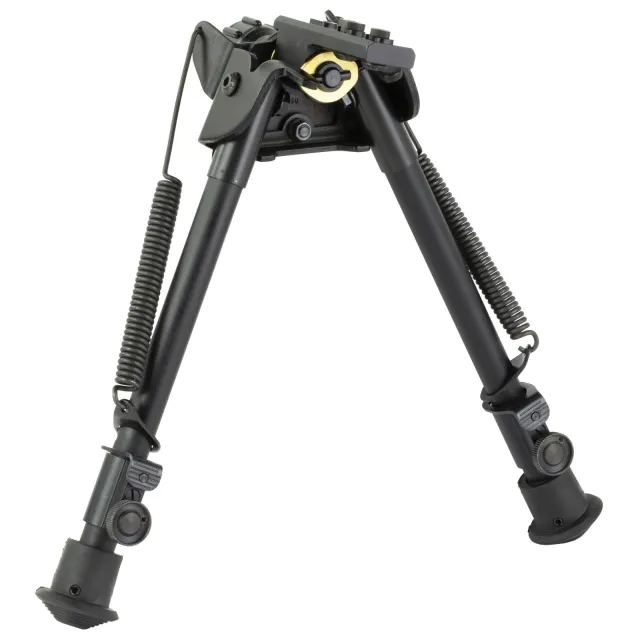 Harris Engineering S-LM-LOK Bipod 9-13 in Anodized Black Adjustable - Harris Engineering