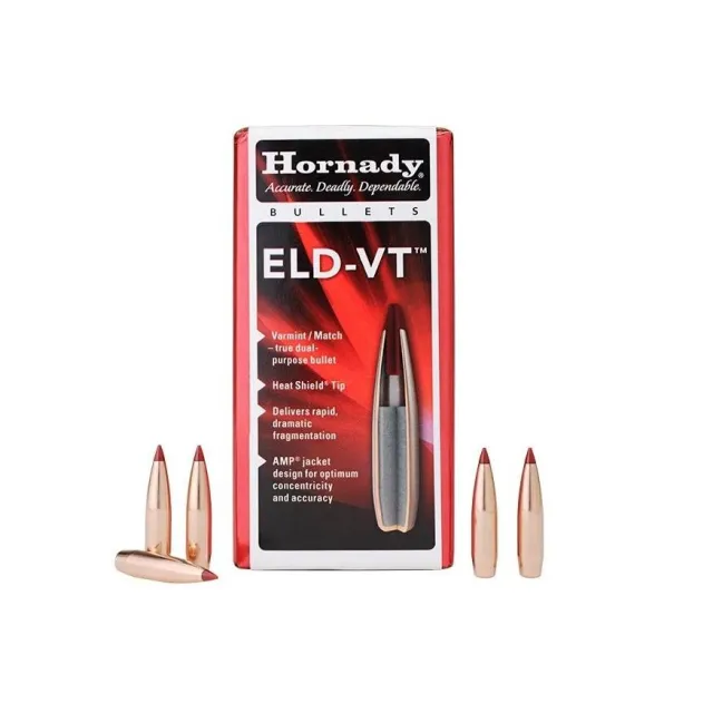 Hornady 25412 ELD-VT 25Cal 95gr 100 Per Box/25Case - Hornady Manufacturing Company - .257 for sale at Keys Gun Shop