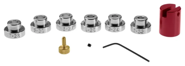 Hornady B14 Lock-N-Load Comparator Set Silver Multi-Caliber Metal - Hornady - Multi