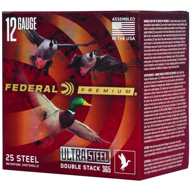 Buy Federal Premium Ammunition PWUX14235 12 Gauge 3 in Steel Shot online