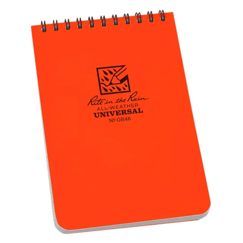 Rite in the Rain Top Spiral Notebook 4 x 6 All-Weather Paper
