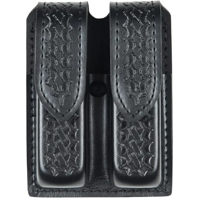 Safariland 77 Double Magazine Pouch Duty Belt Mount Open-Top - Safariland for sale at Smoke Wagon Firearms