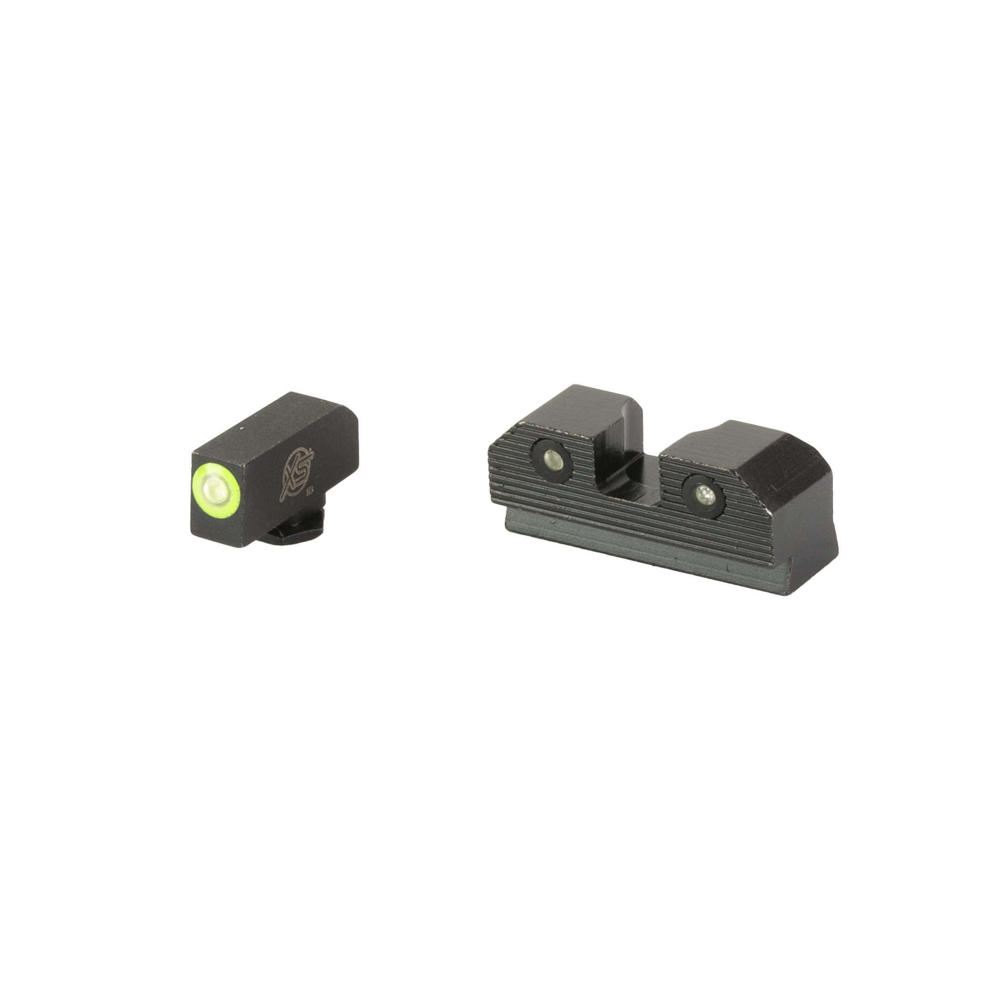 XS Sights R3D 2.0 Night Sights GL-R202P-6G for Glock 20/30/30S/41 Green - XS Sight Systems