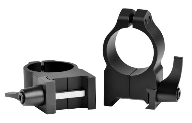 Buy Warne 202LM Maxima Matte Black 1" High Quick Detach Vertical Rings online