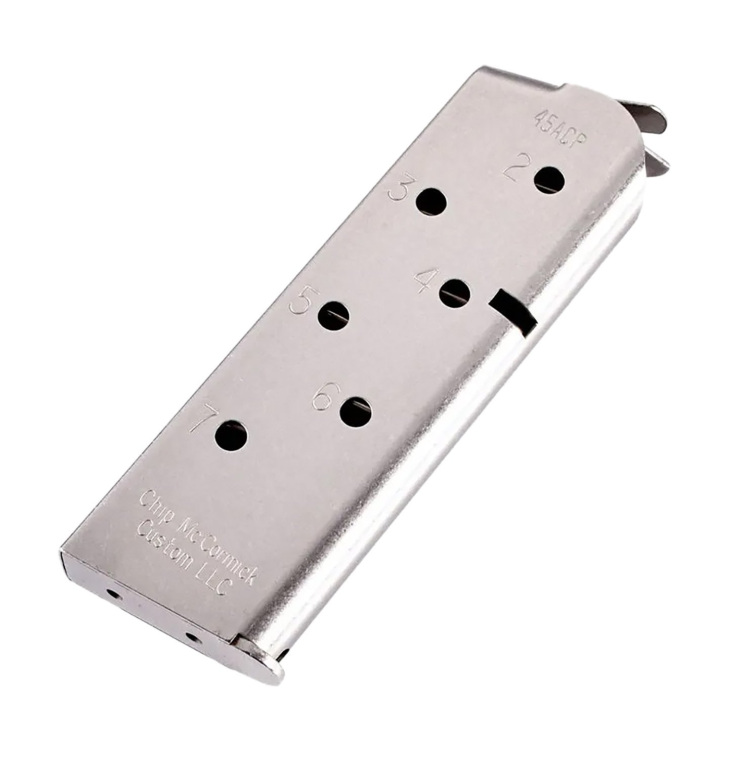 Buy Chip McCormick 1911 Match Grade 45 Auto Stainless Steel Magazine 7-Round online