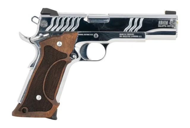 Dickinson LLC DKSN45OS Adam 1911 Olympia Full Size 45 ACP 8+1 5" Steel Frame w/Beavertail - DKSN - 45 ACP