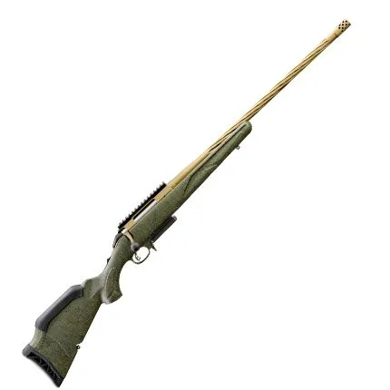 Buy 7mm-08 Rem Gen II American Green Splatter Stock, 22" Spiral Fluted Burnt Bronze Barrel, AI-Style Mag, Alloy Steel, 6.6lb online