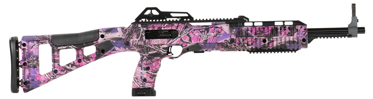 Hi-Point 4095TS PI .40 S&W Carbine 17.5 In Pink Camo Adjustable Sights - Hi-Point Firearms - .40 S&W