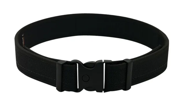Uncle Mikes-leather(1791) BLTUM40-44MBL Gun Belt Matte Black Leather 40... - UNC-LEATHER