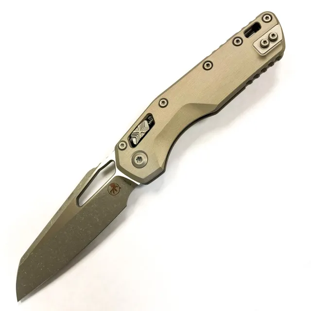 Microtech MSI 210-10APNC 3.88 In Wharncliff Apocalyptic Natural Clear Handle - MICROTECH for sale at Iron and Lace