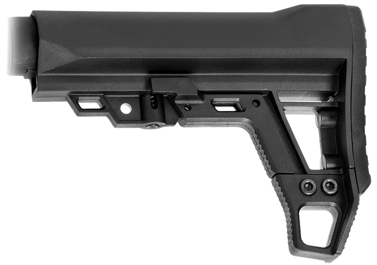 AIM Sports ARAMSO1 6-Position Black Collapsible AR-15 Stock - AIM Sports