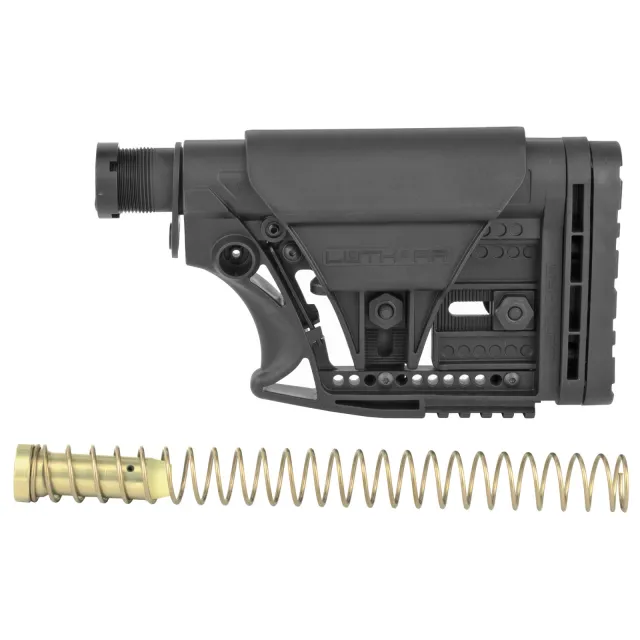 MBA-3 Carbine Buttstock W/308/7.62 Buffer Assembly Black MBA-3K308-M - Luth-AR