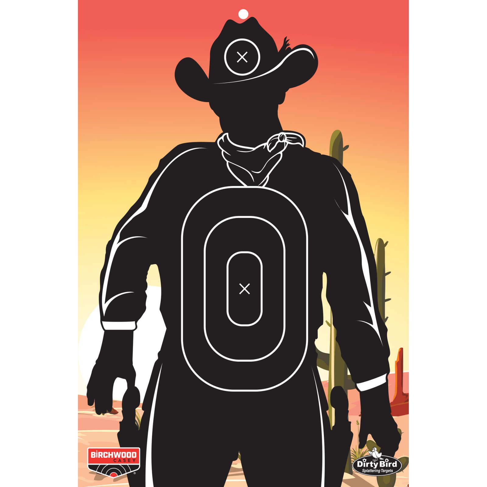 Buy Birchwood Casey Dirty Bird Gunslinger Skyline Target 12x18 6ct online