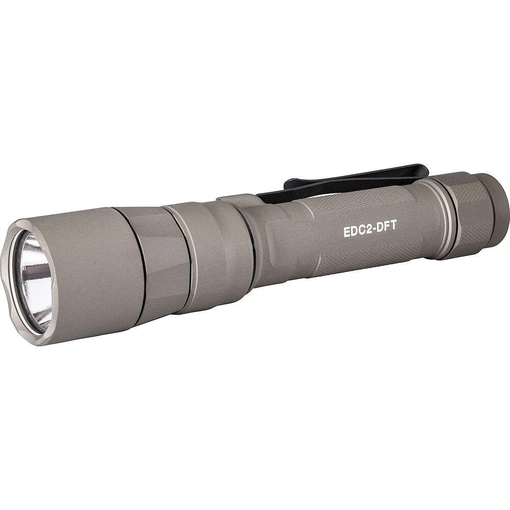 Buy Surefire EDC2-DFT Flashlight, Dual-Fuel, 700 Lumens, Anodized Tan Finish online