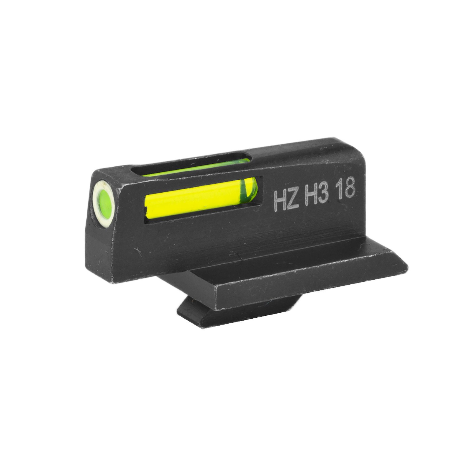 HiViz GPN301 Front Sight Ruger GP100 Tritium Green Steel 0.455 in - Hi-Viz