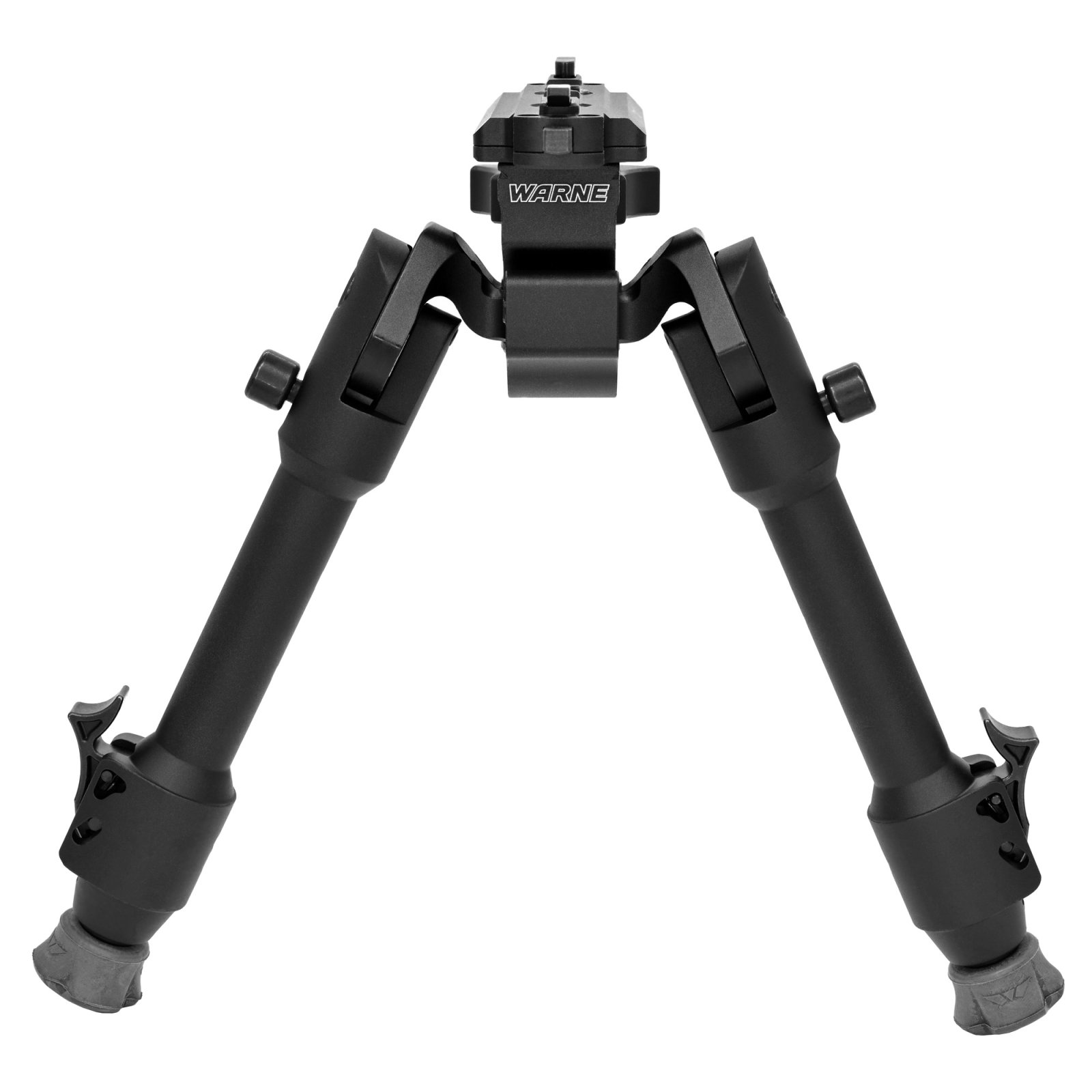 Warne 7904M Skyline Precision Bipod Folding Black Aluminum Steel - Warne