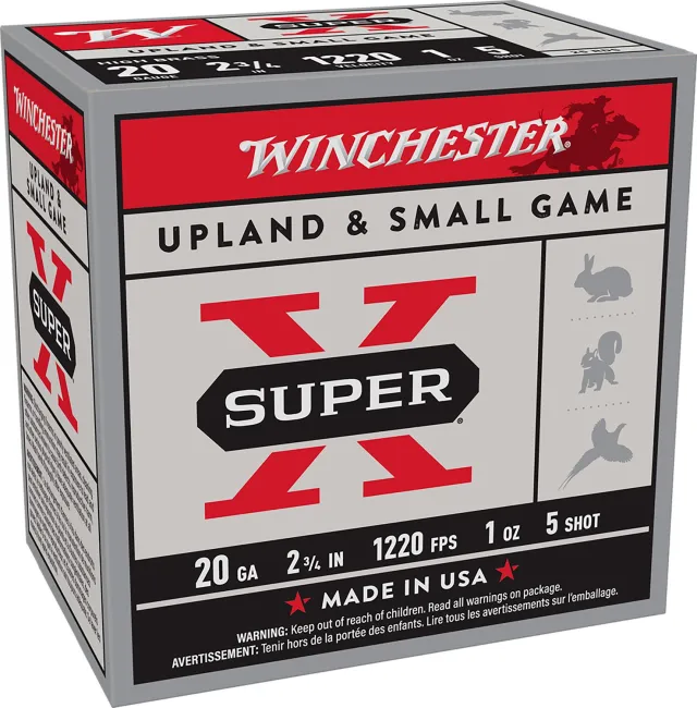 Winchester Ammo X205 Super X 20 Gauge 2.75" 1 oz 1220 fps 5 Shot
