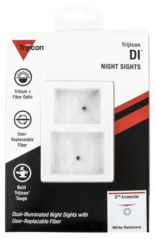 Trijicon AC50012 DI Night Sight Retainer Replacement Pack White - Trijicon