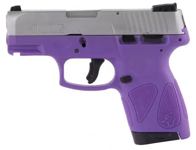 Taurus 1-G2S939DP 9mm G2S Compact 3.2" Stainless/Dark Purple Pistol