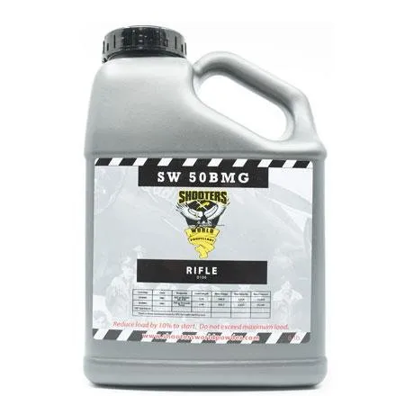 Shooters World 50 BMG Smokeless Powder 8 lbs Canister Medium-Slow Burn