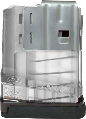 Lancer L710CLR Magazine 7.62x51 10RD Translucent SR-25/AR-10 - Lancer Systems - 308 WINCHESTER