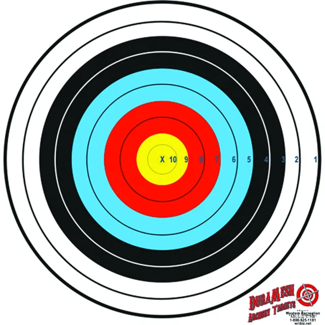 DuraMesh DM102 Archery Target 80cm Durable Weatherproof Colorful - DuraMesh
