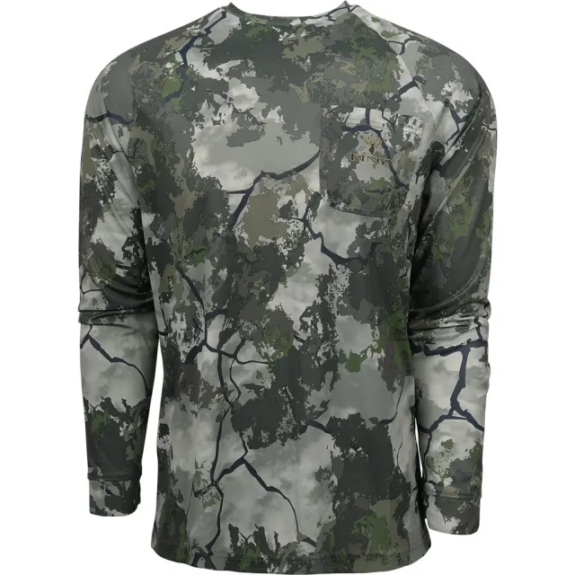 Kings Camo Hunter Long Sleeve Tee KC Ultra Medium Quick-Dry Mesh