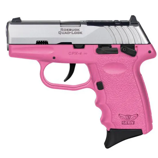 SCCY CPX-4 RDR 380 ACP Pistol Pink Concealed Carry Optic Ready