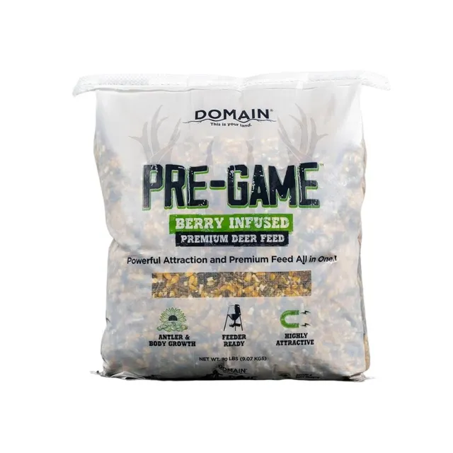 Domain Pre-Game Deer Feed 20 lbs - The Allen Company Inc.