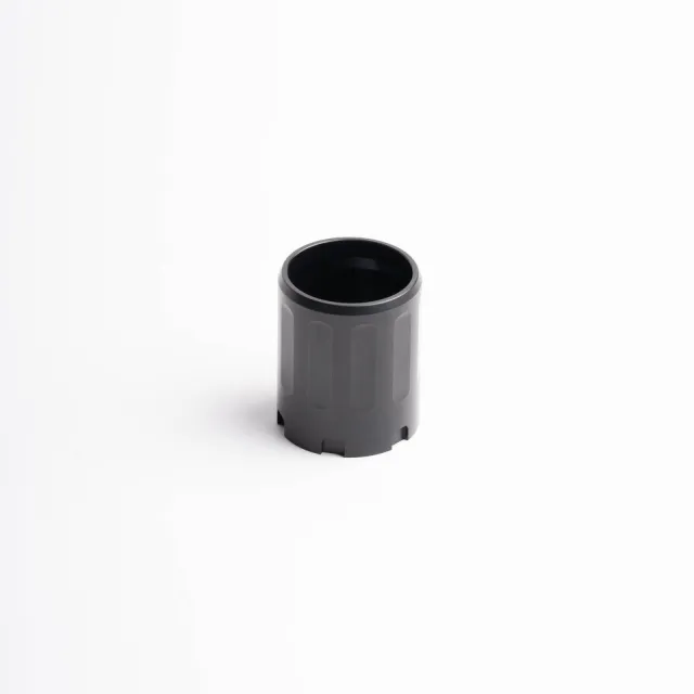 Dead Air DA463MAX Blast Shroud w/ DA456 Xemax Adapter HUB 1 3/8-24 - Dead Air - 458 CALIBER