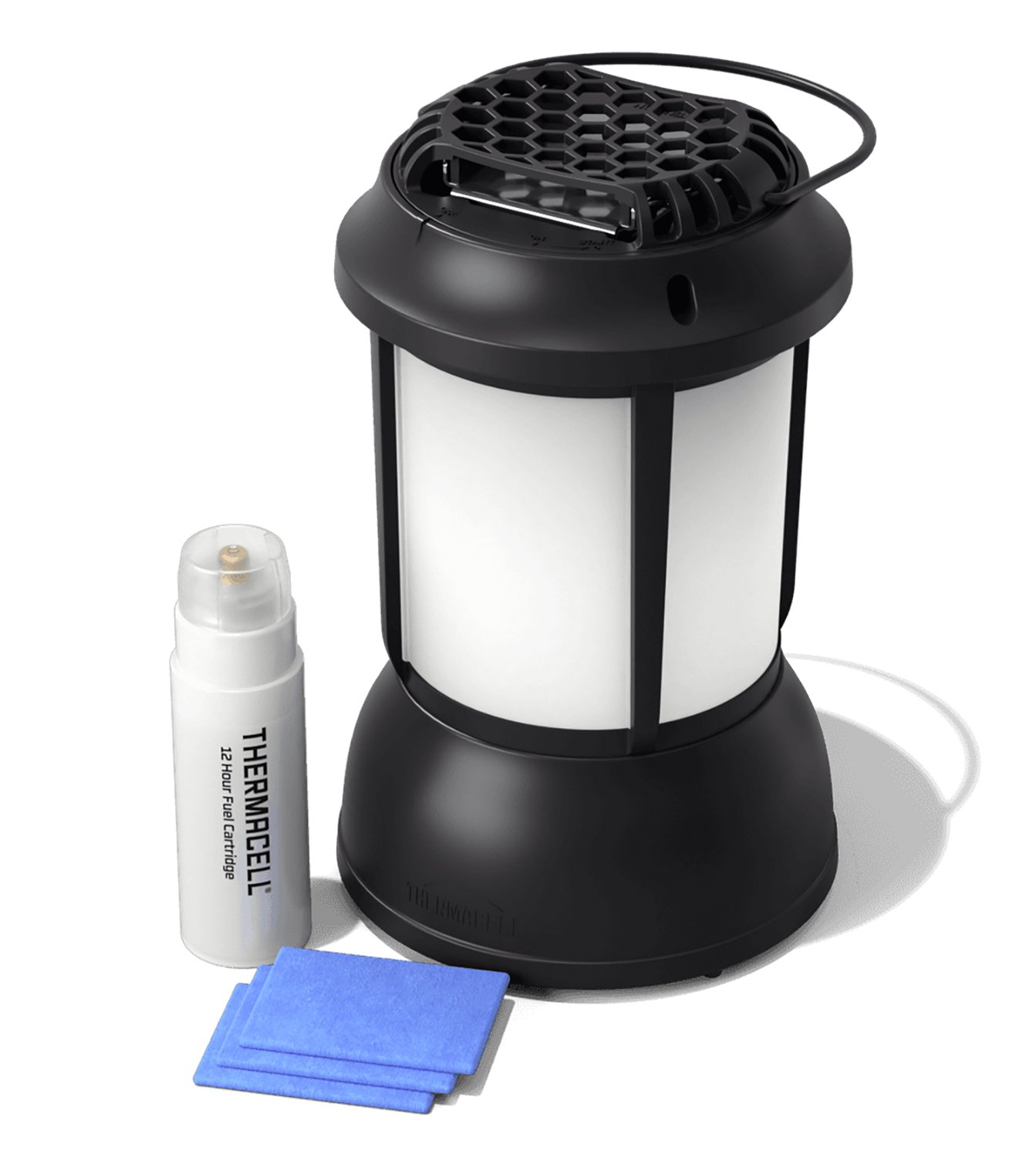 Thermacell PSLL2 Patio Shield Lantern Mosquito Repeller Black 15ft 12hrs - THER