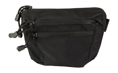 NcSTAR CVFP3057B CCW Fanny Pack Black Adjustable 60in Waist Strap - NcSTAR