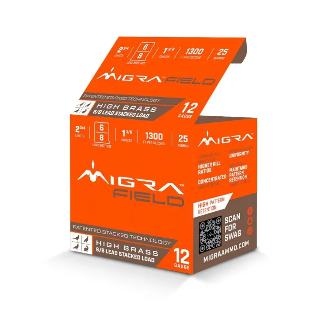 Buy Migra Staxd Ultimate Field Shotgun Ammo 12 ga. 2 3-4 in. 1 1-4 oz. 6-8 S... online
