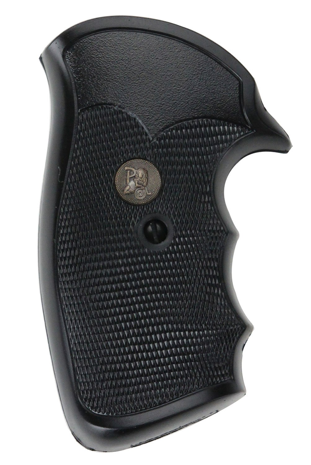 Pachmayr 03264 Gripper Grip Black Rubber for S&W K/L Frame Square Butt - Pachmayr