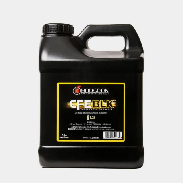 Hodgdon CFE Powder Black 8Lb Bottle Reloading Accessory - Hodgdon