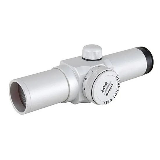 Ultradot UD25S 1" Red Dot Sight 4 MOA Silver, 11 Brightness Settings - Ultradot