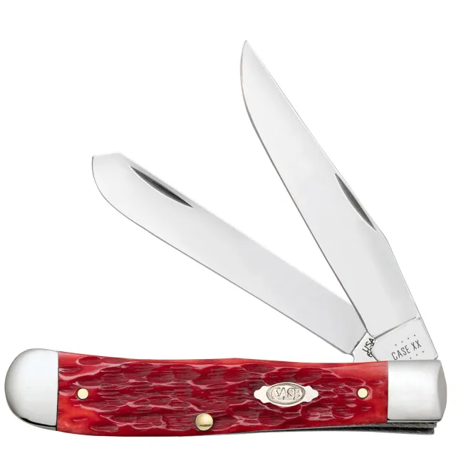 Buy Dk Red Bone peach seed CS Trapper W/clip clip and spey blades online